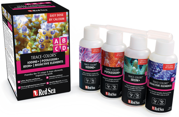 Reef Trace Colors Pack A+B+C+D  4x100 ml